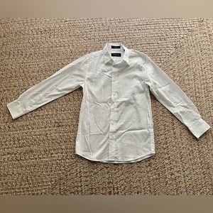 Boys Nordstrom non-iron long sleeve button down dress shirt size 10